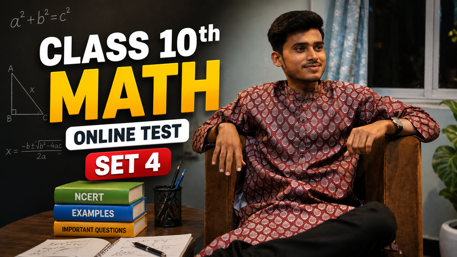 class 10th math online Test set-4