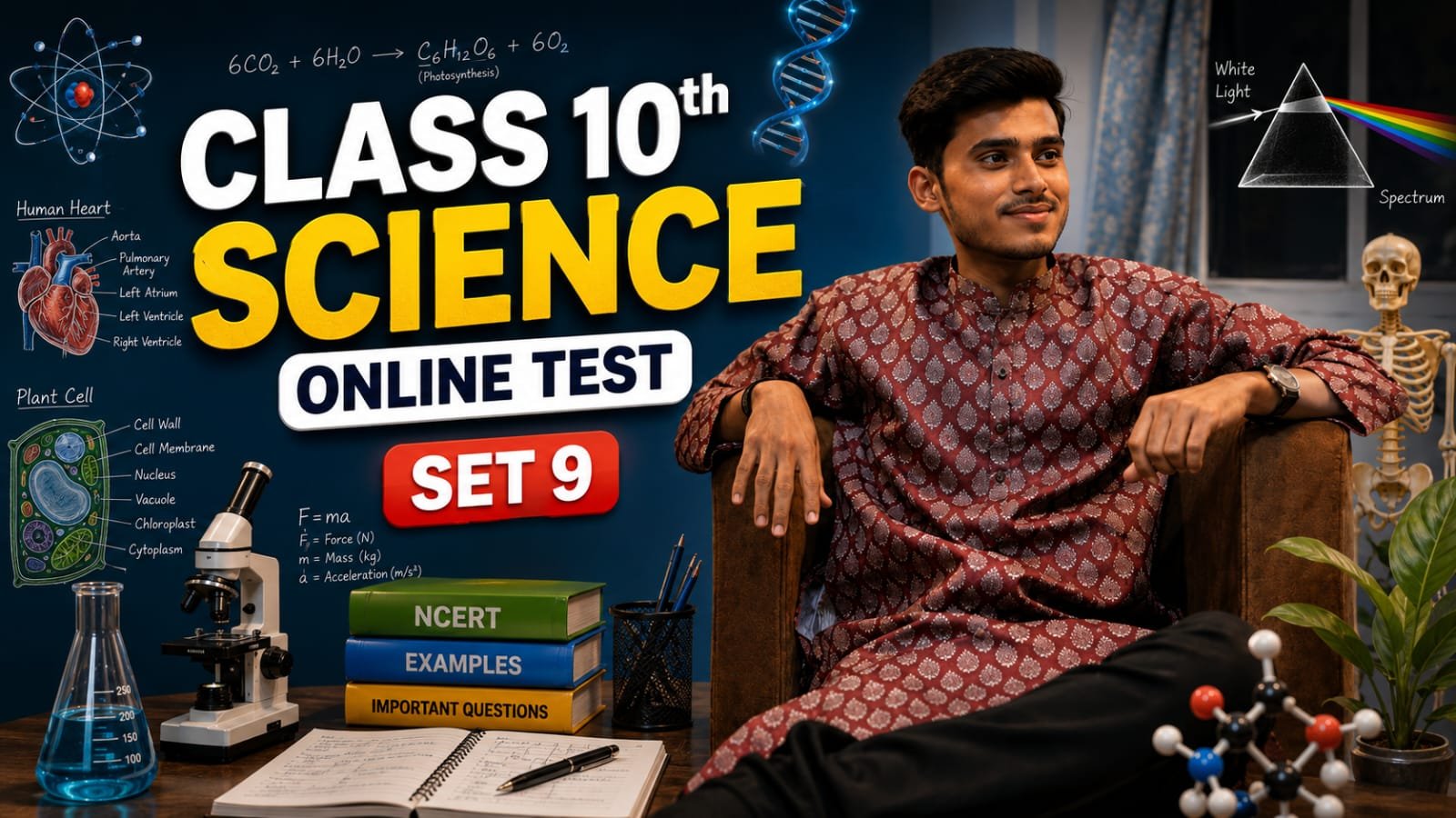 class 10th science online Test set-9