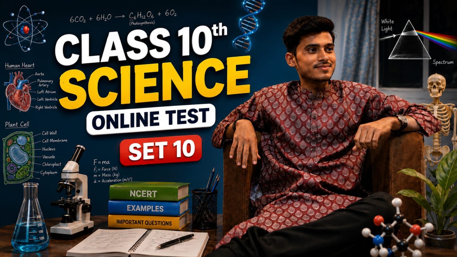 Class 10th science online Test set-10