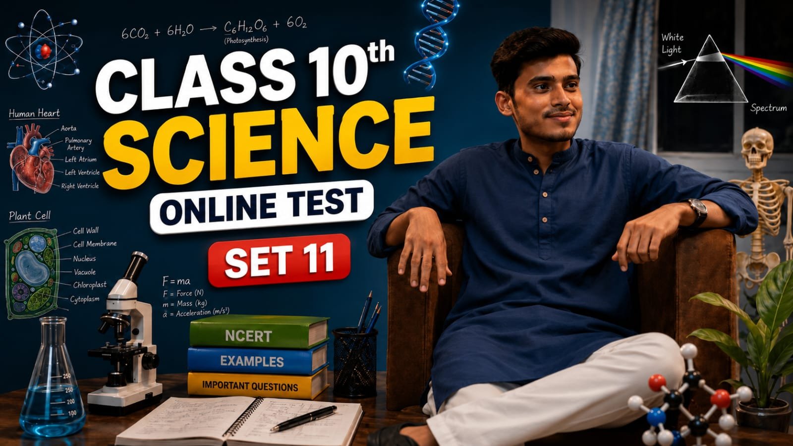 Class 10th science online Test set-11