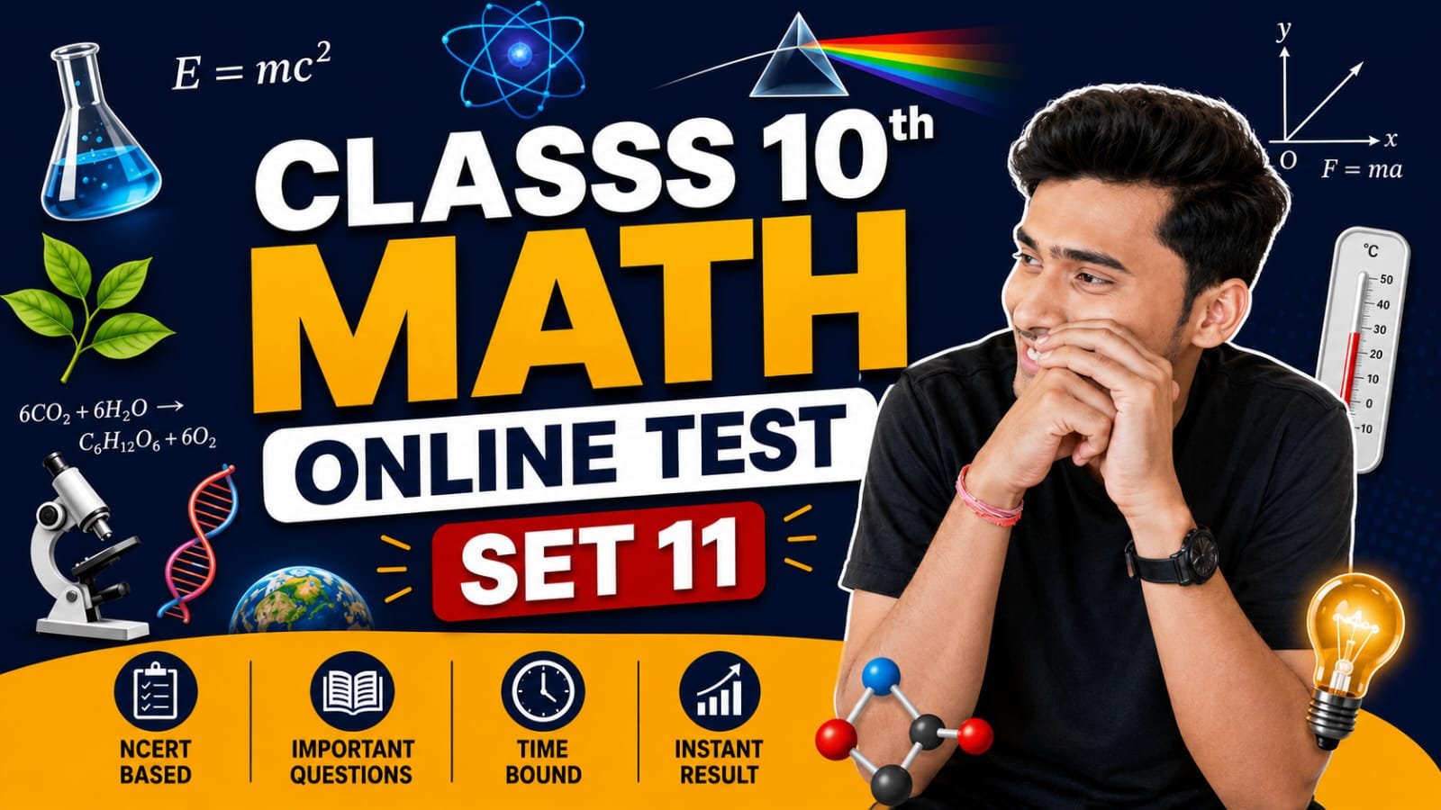 Class 10th math online Test set-11