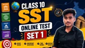 Class 10th Sst online Test set -1