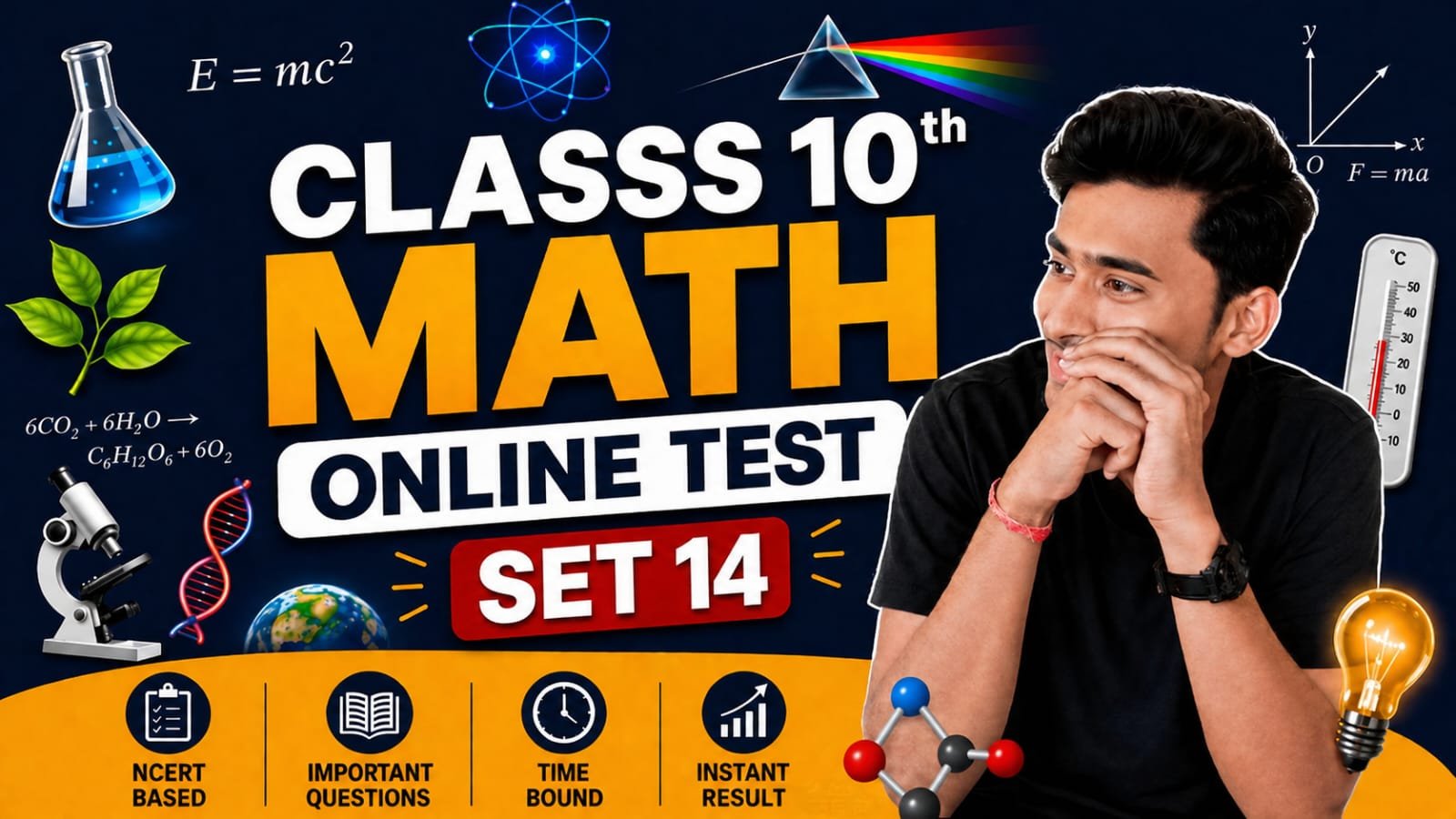 Class 10th math Online Test set-14