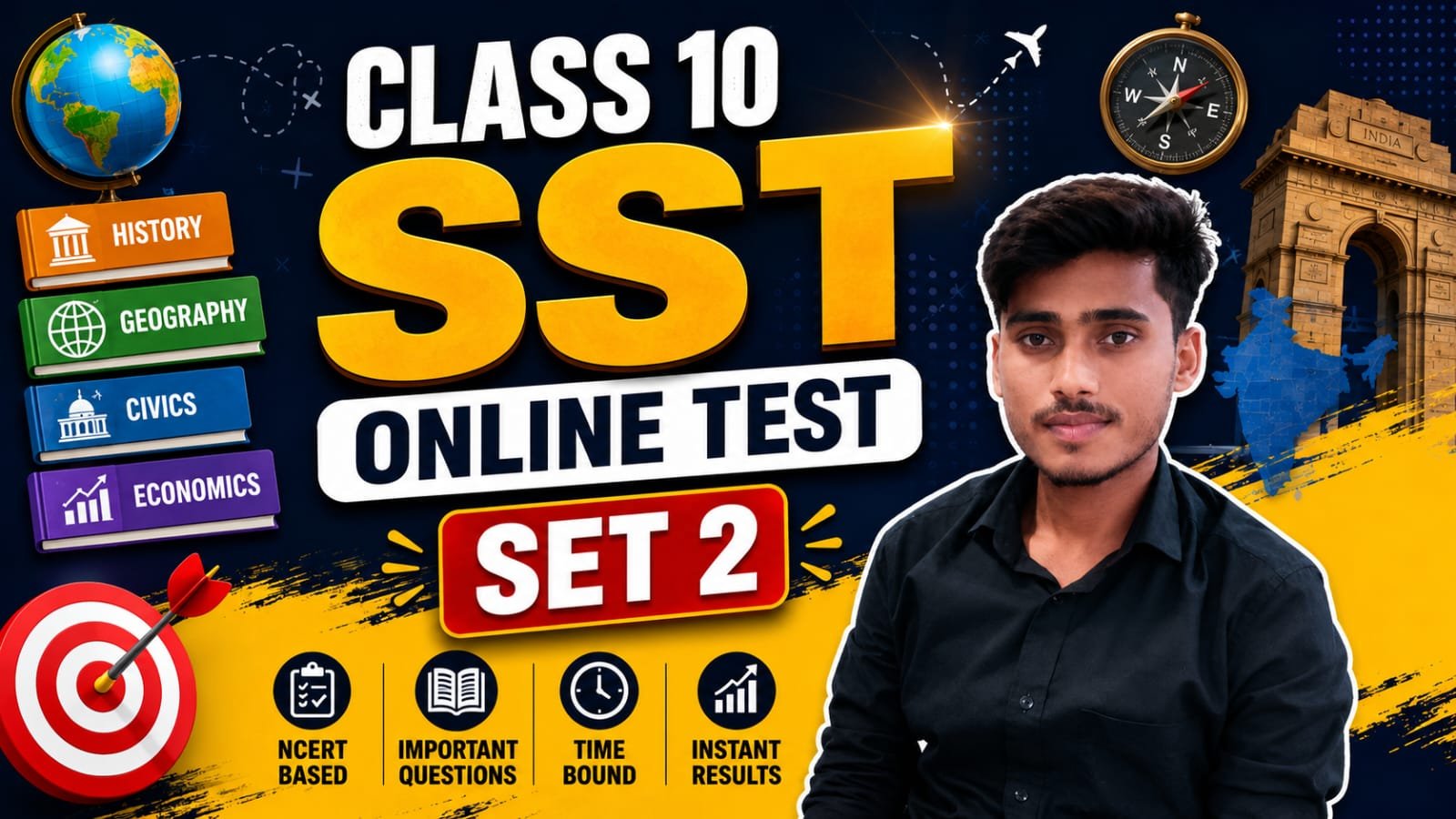 Class 10th Sst Online Test set -2