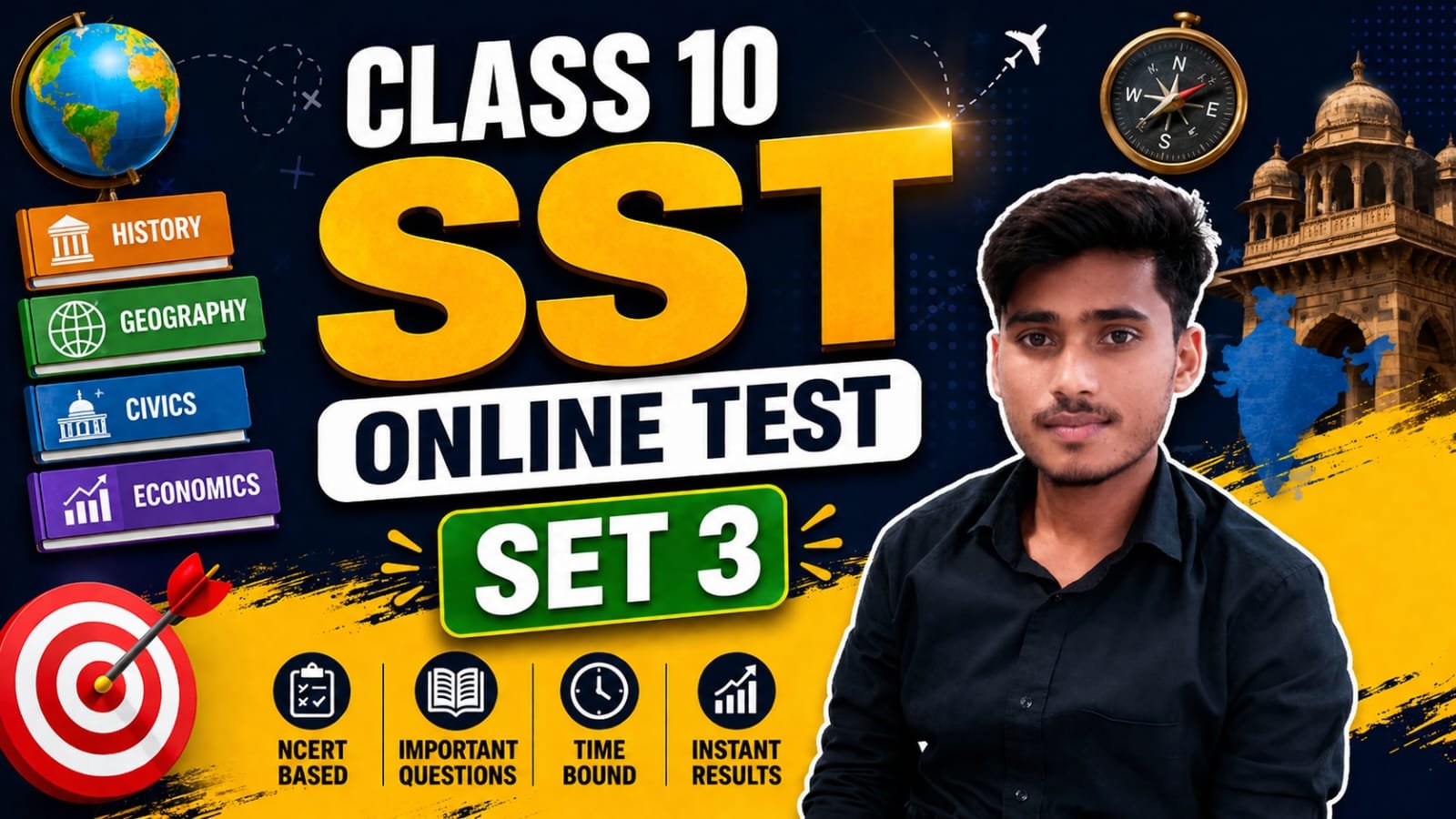 Class 10th sst online Test set-3
