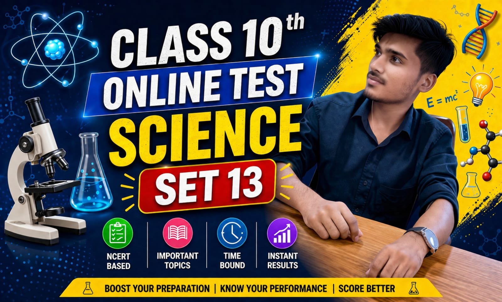 Class10th science online Test set- 13
